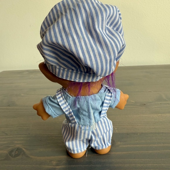 Vintage RUSS Troll train engineer 🚂 - Picture 3 of 8